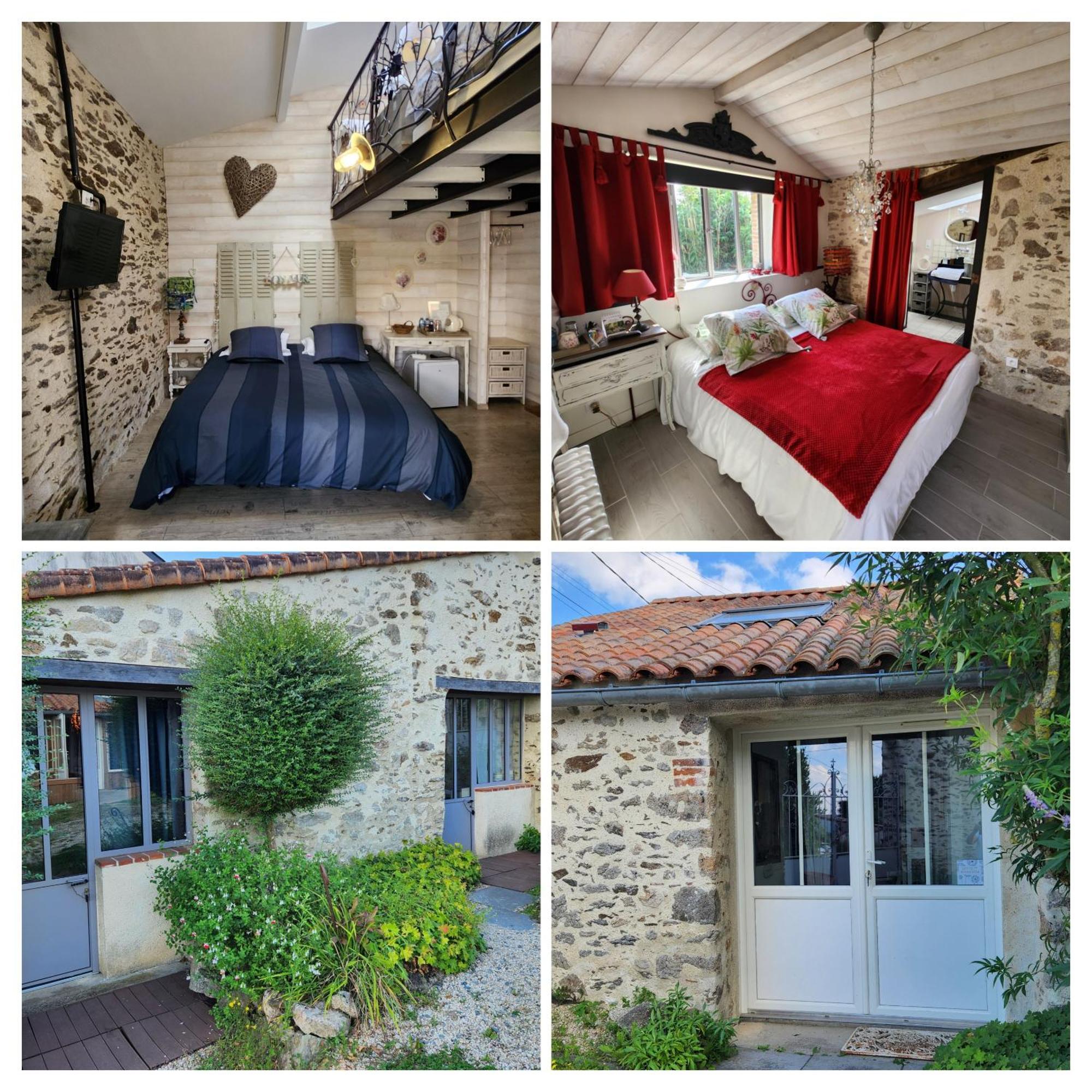 Les Chambres De La Forge Des Collines Les Herbiers Exteriör bild